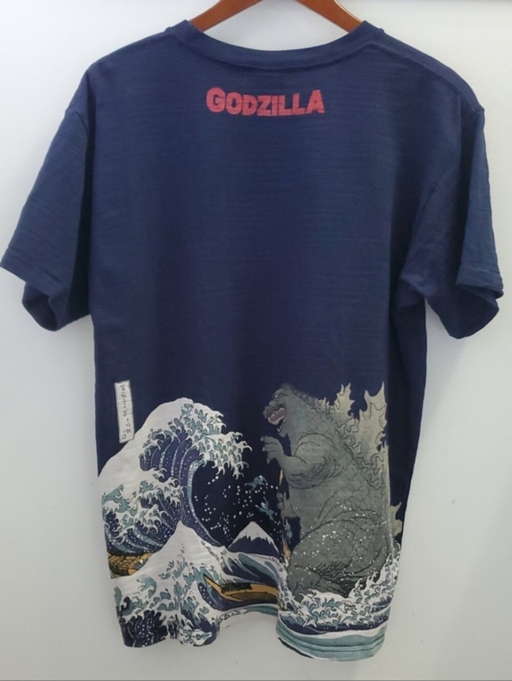 Godzilla T-shirt Concept and design developed In Japan Navy Size XXL